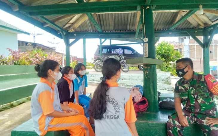 Serda J Koto Berikan Materi Wasbang Siswa Diluar Jam Sekolah