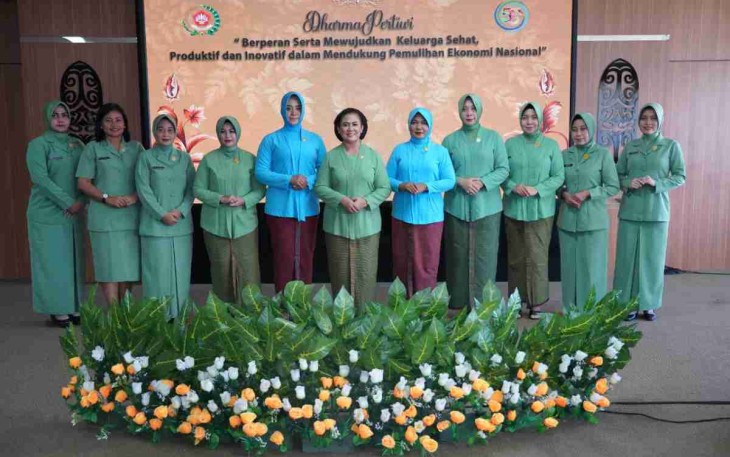 Peringatan HUT Ke-58 Dharma Pertiwi Secara Virtual