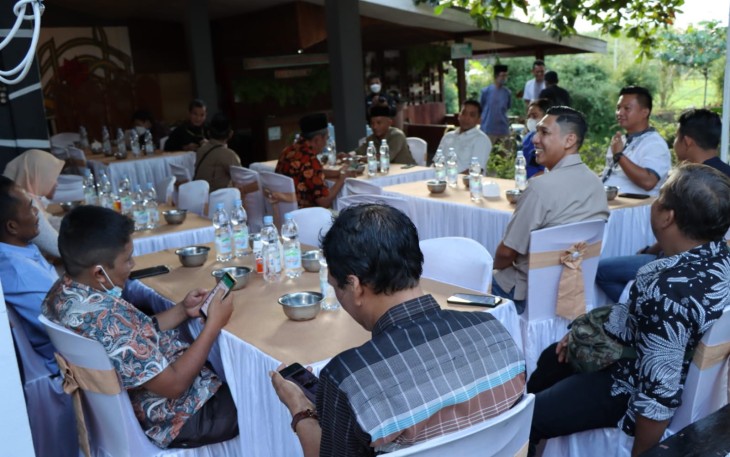 Kapolres Bengkulu Utara Buka Bersama Awak Media