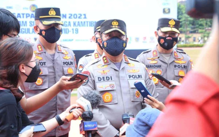 Kecelakaan mudik menurun dari tahun 2021 Kadiv Humas Polri menjelaskan di Jakarta. Selasa (03/05/2022)