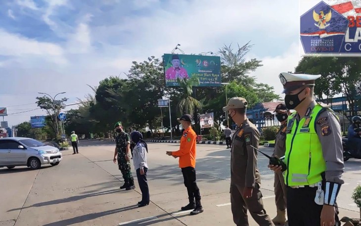 Serma Eko apel siaga pos pam ketupat Mahakam. Selasa (03/05/2022)