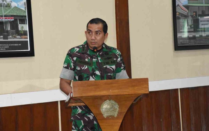 Kasrem 073/Makutarama Letkol Czi Hendro Edi Busono 