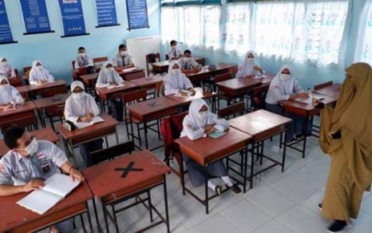 Pembelajaran tatap muka terbaru diatur dalam SKB 4 Menteri. Rabu (11/05/2022)