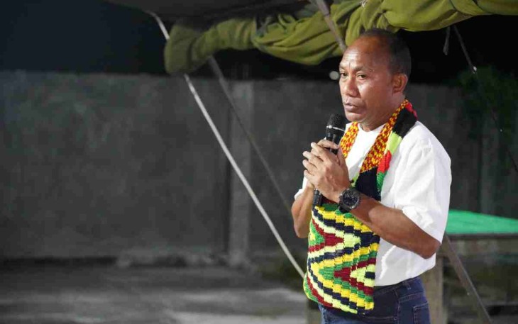 Pangdam Kasuari saat kunjungi keluarga Mansiam
