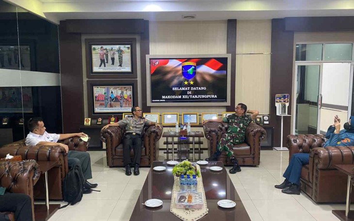 Pangdam XII/Tpr terima kunjungan  dari Lemhanas 