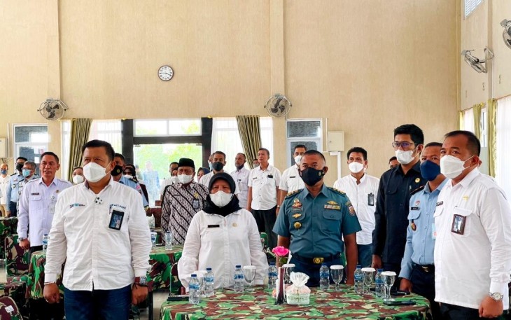 Plh Sekda Bintan, saat mengikuti acara silaturrahmi.