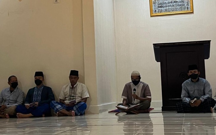 Doa dan pengajian bersama prajurit lanud Maimun Saleh 