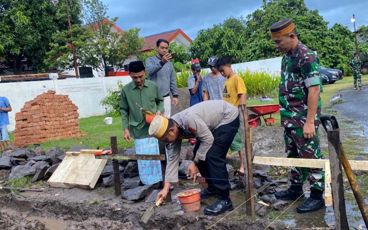 Bupati, Kapolres, Dandim resmikan pembangunan mushola di rumah jabatan Dandim