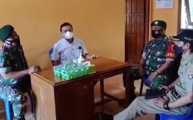 Pelda Sunyoto komsos bersama warga binaan 