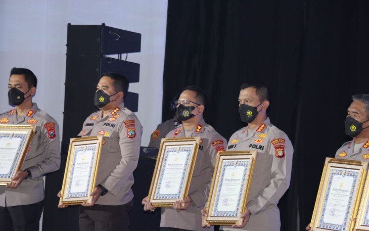 Polresta Banyuwangi terima penghargaan Kemenkeu RI