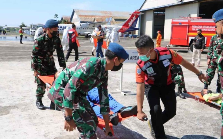 Pelaksanaan partial Exercise Lanud dan Bandara Husein Sastranegara