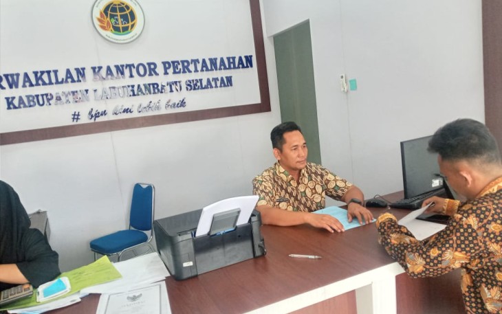 Pelayanan Perwakilan Kantor Pertanahan Kabupaten Labuhanbatu Selatan 