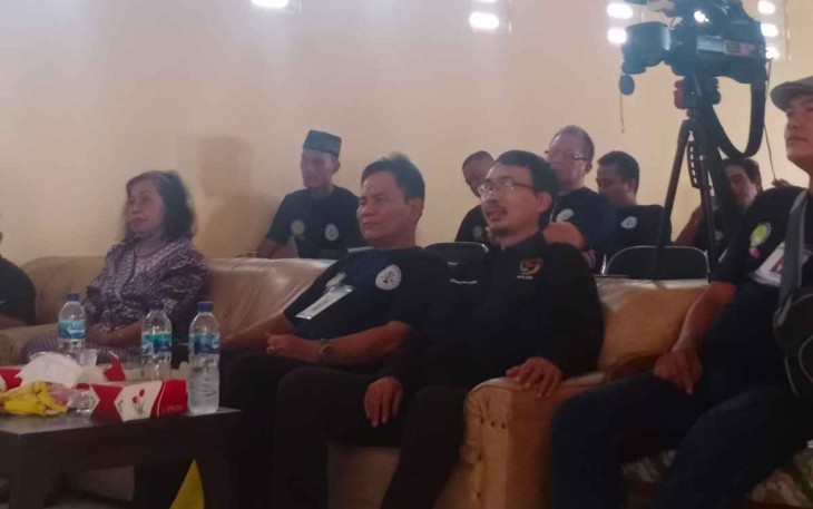 H Dahlan Hasyim saat menghadiri Pendidikan Paralegal LBH Paseba