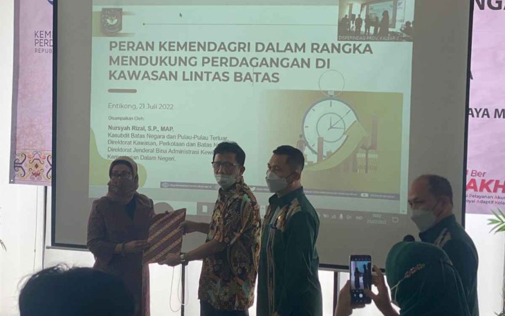 Rapat Dukungan Koordinasi Perdagangan di Kawasan Lintas Batas