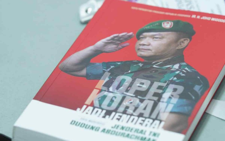 Bedah buku Loper Koran Jadi Jenderal di Mabesad