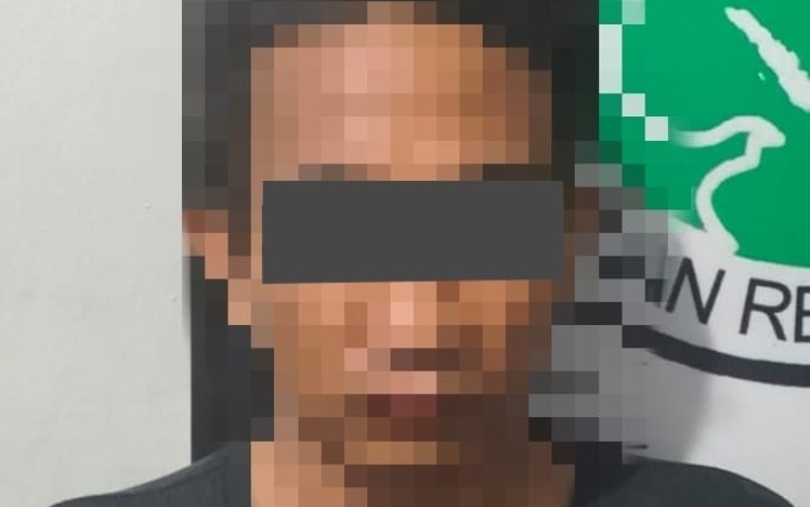 RM (33) pengedar paket sabu di tangkap Satres Narkoba Polres Cilegon 