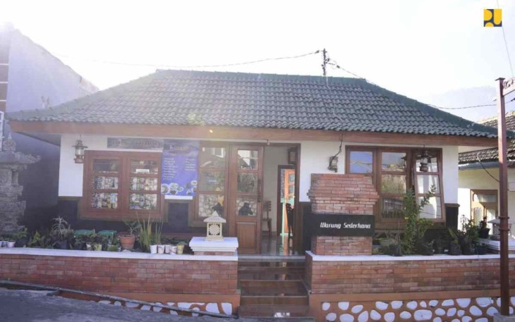 Ilustrasi homestay di KSPN Bromo Tengger Semeru