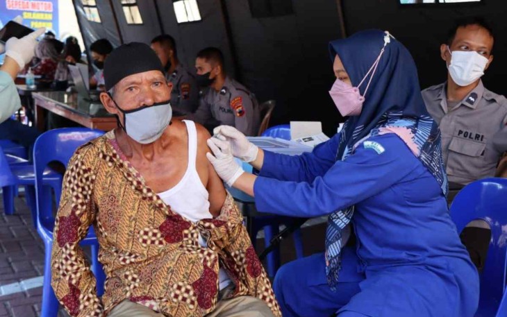 Layanan Vaksinasi Covid-19 Polres Banjarnegara 