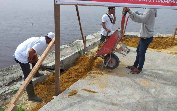 Program padat karya Kemenhub di Pekanbaru 