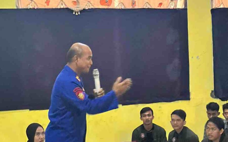 Wadirpolairud saat memberikan sosialisasi P4GN 