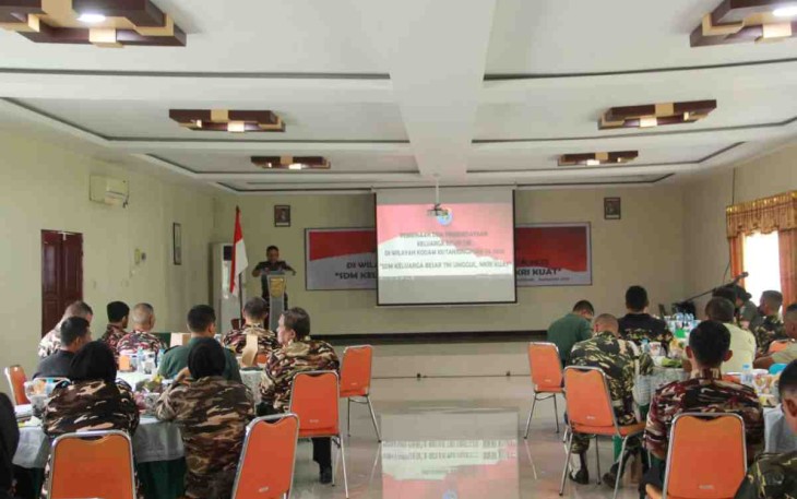  Pembinaan dan Pemberdayaan Keluarga Besar TNI di Kodam XII/Tpr