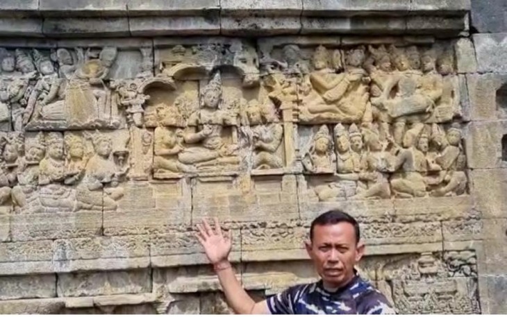 Kolonel Laut (P) I Gusti Putu Ngurah Sedana Kepala management candi Borobudur 