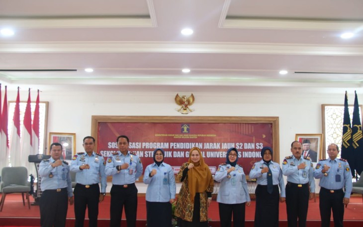 Program Pendidikan Jarak Jauh Jenjang S2 dan S3 SKSG UI di Kemenkumham Banten