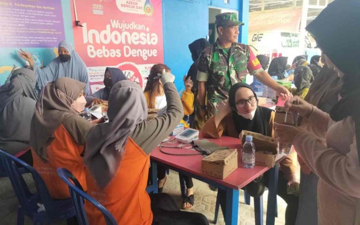 Pelayanan KB Gratis di Muara Jawa Kodim 0906/Kkr