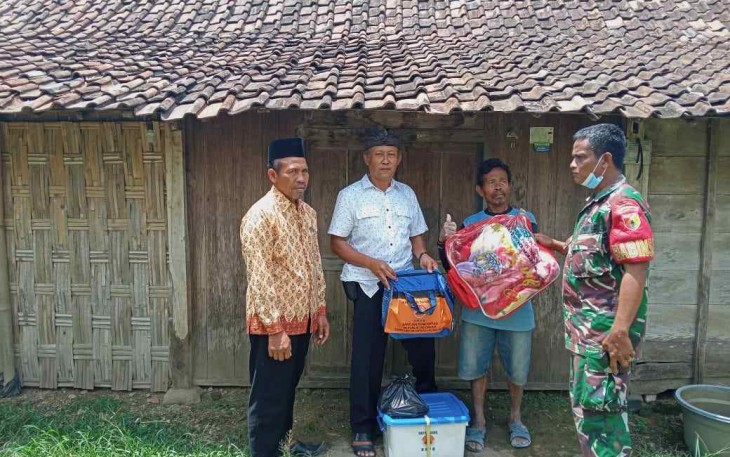 Bantuan korban bencana angin puting beliung 