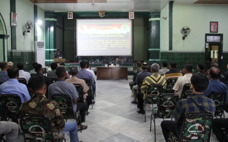 Pembinaan Jaring Mitra Karib Kodim 0803/Madiun