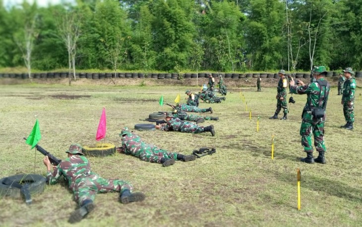 Latbak jatri jajaran Korem 073/Mkt