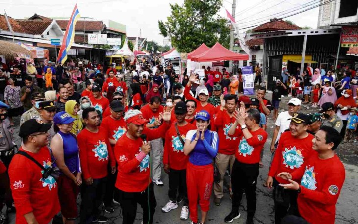 Pertama CFD di Kabupaten Pati diadakan di Kecamatan Gabud