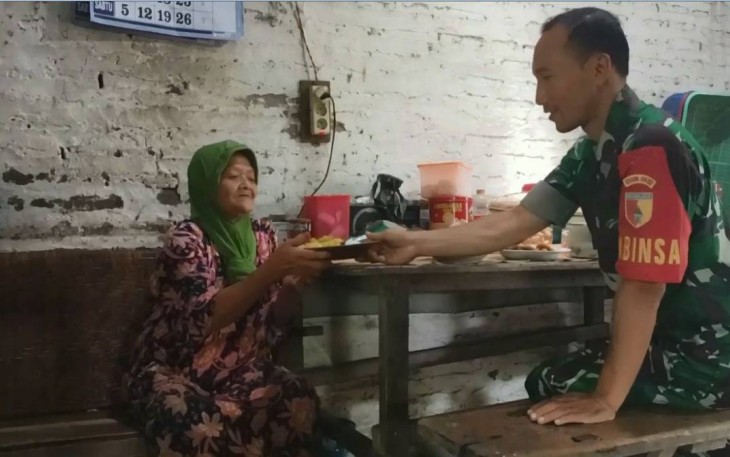 Program Babinsa Masuk Dapur Kodim 0802/Ponorogo 