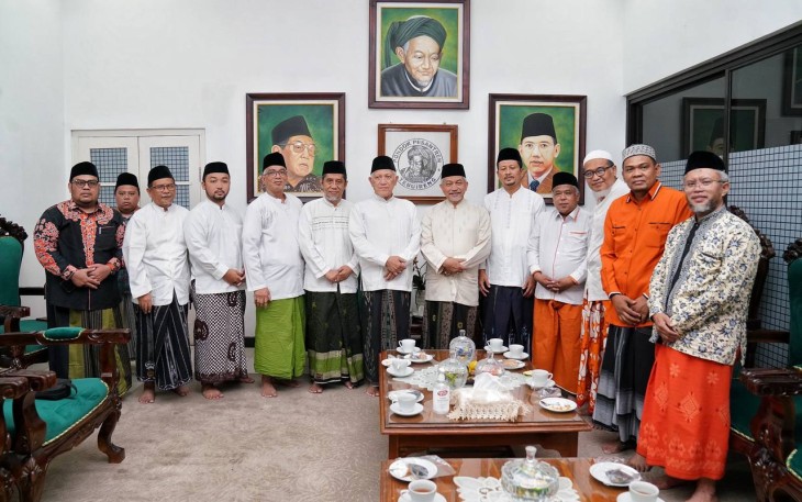 Presiden PKS saat Silaturahmi ke Ponpes Tebu Ireng, Minggu (27/11/2022).