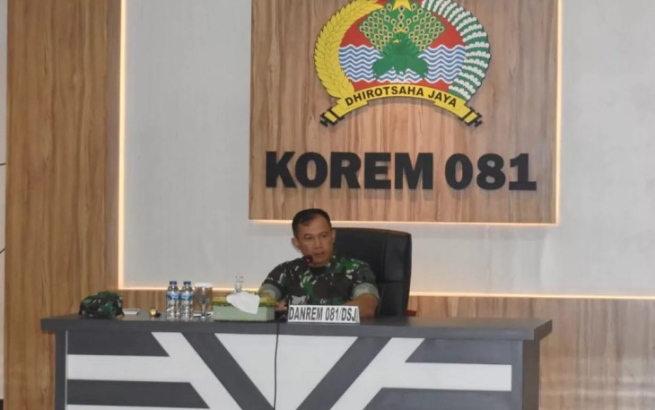 Danrem 081/DSJ Kolonel Inf Deni Rejeki 