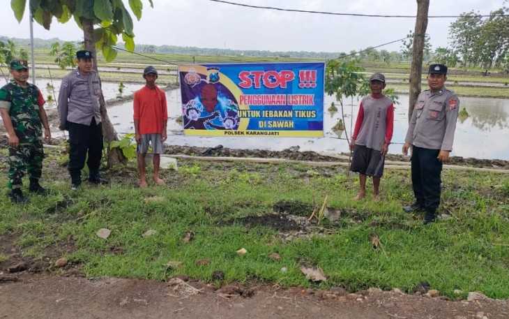 Himbauan stop pasang jebakan tikus pakai listrik di wilayah binaan