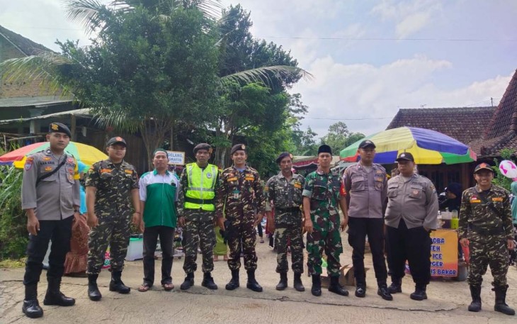 Pengamanan pengajian di wilayah binaan
