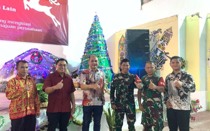 Ibadah Natal Bersama di Perbatasan 