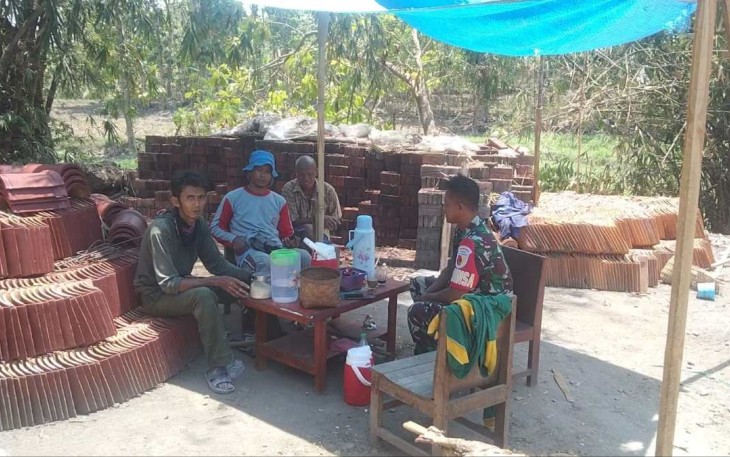 Silaturahmi bersama warga binaan