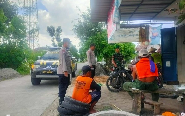 Patroli kamtibnas jelang pergantian tahun 