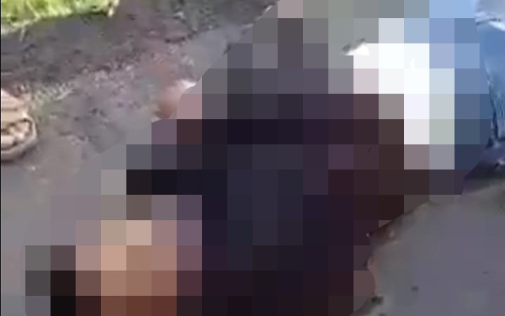 Korban penembakan di Lempuing, Kabupaten Ogan Kemering Ilir (OKI), Sumsel. 