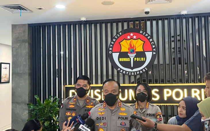 Kadiv Humas Polri Irjen Dedi Prasetyo, kepada wartawan, Jakarta, Rabu (28/9).