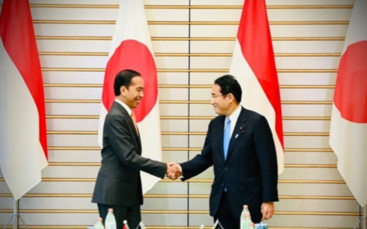 Presiden RI Ir H Joko Widodo saat berkunjung ke Jepang, Kamis kemarin. Foto: Twitter@Jokowi