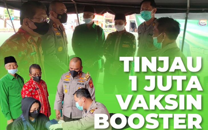 Kapolres Rejang Lebong AKBP Tonny Kurniawan, S.I.K bersama Staf Ahli Bupati Rejang Lebong Basuki, S.Sos, Ketua PCNU Rejang Lebong Dr Ngadri Yusro , Ketua Banser Rejang Lebong, Kabag Ops Polres Rejang Lebong AKP Margopo, SH, Dinas Kesehatan Andi Purwanto S.Km pun turut meninjau langsung program yang dilakukan secara serentak se Indonesia.