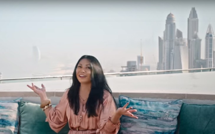 Anggun di Dubai