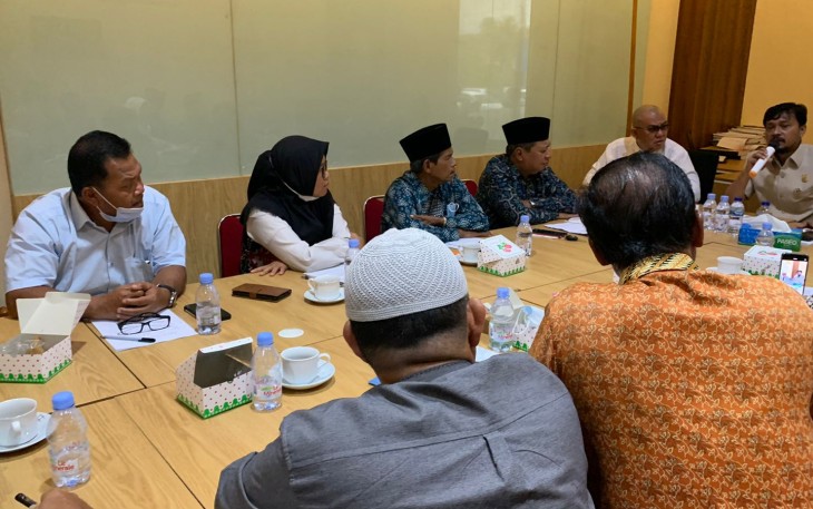 DPRD Provinsi Bengkulu Hearing Dengan FKK SMA dan SMK, Senin (24/1/2022).