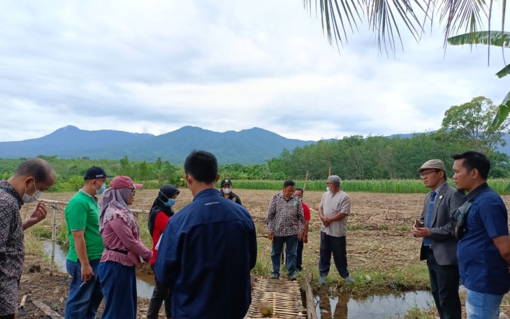 PN Arga Makmur Cek Lokasi Objek Perkara