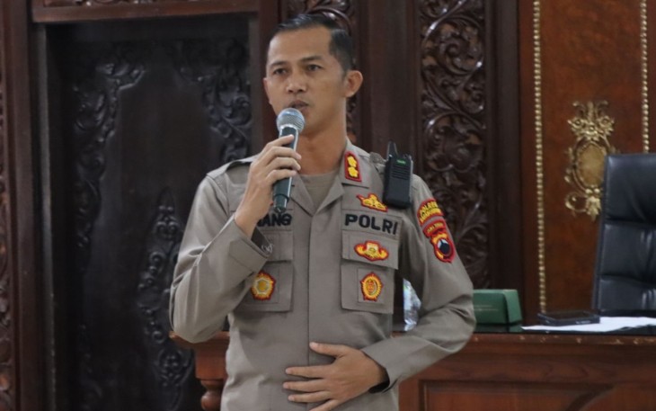 Kapolres Karanganyar, AKBP Danang Kuswoyo.
