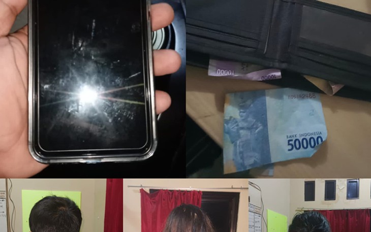 Barang Bukti saat diamankan