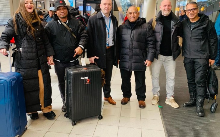 Tim Golok Polda Banten saat Berkunjung ke Amsterdam Belanda Ikuti Seminar Internasional